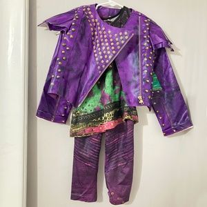 Descendants 2, Mal, Costume, Halloween, 5T, 6T